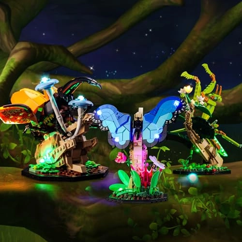 LED Light Set for LEGO The Insect Collection 21342 - Acrylonitrile Butadiene Styrene (ABS) 5V