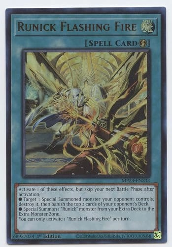 Yu-Gi-Oh! Runick Flashing Fire MP23-EN242 - 1st Edition