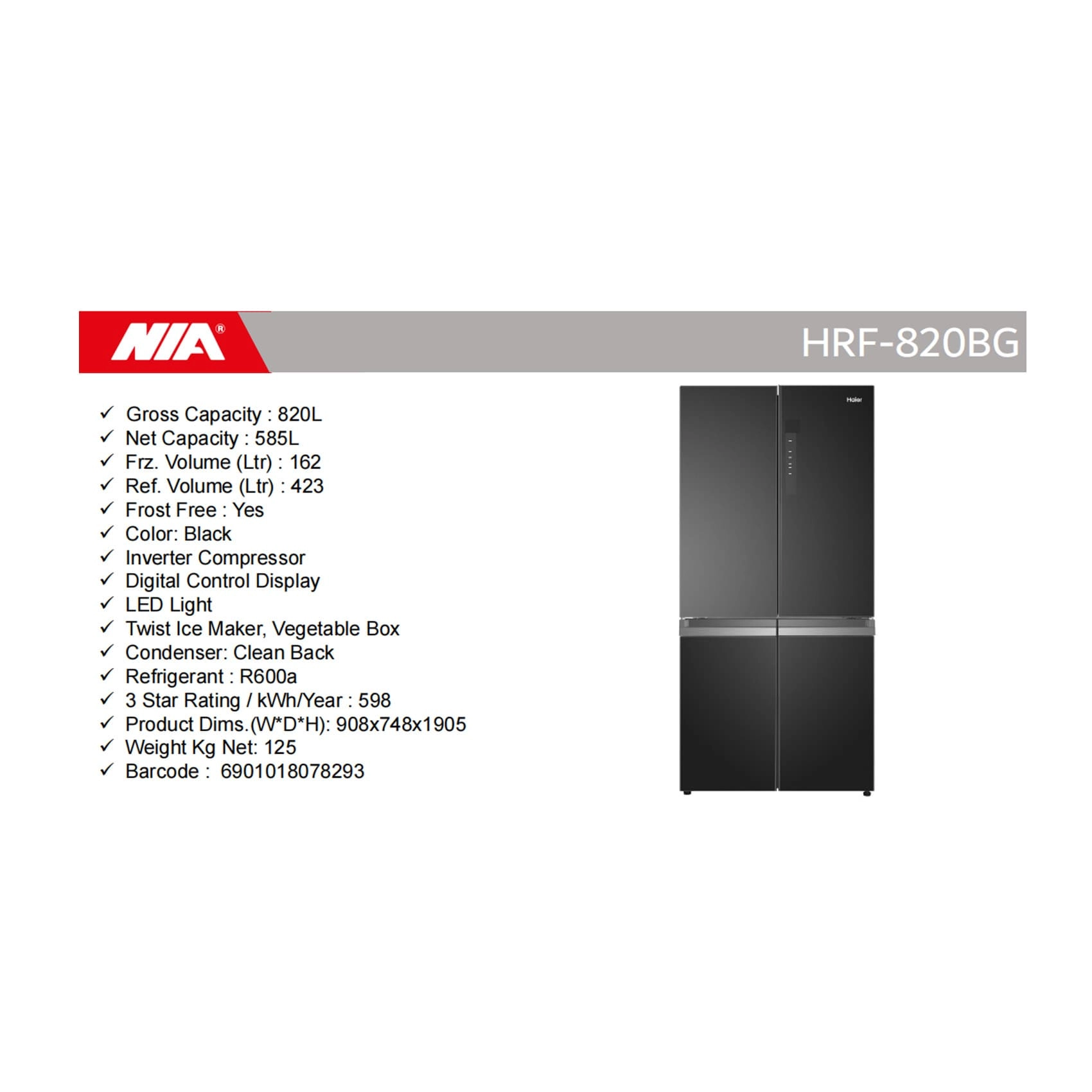 HRF-820BG