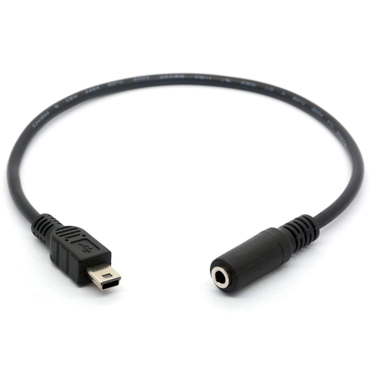 GLHONG Micro USB to 3.5mm Male to Female Auxiliary Cable - 30cm