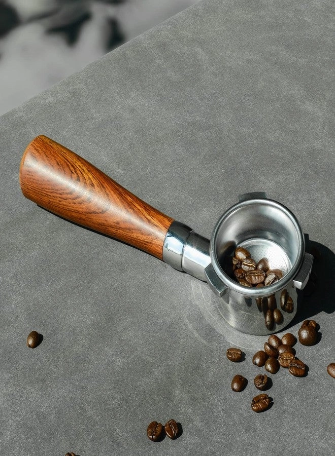 Bottomless Portafilter - 54mm + Detachable Double Spout Attachment