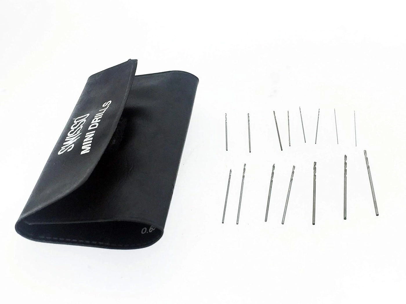 Mini Works - 15Pc Drill Bits 030 to 100 mm Black