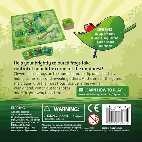 Flip Over Frog - 1 6 years and up English