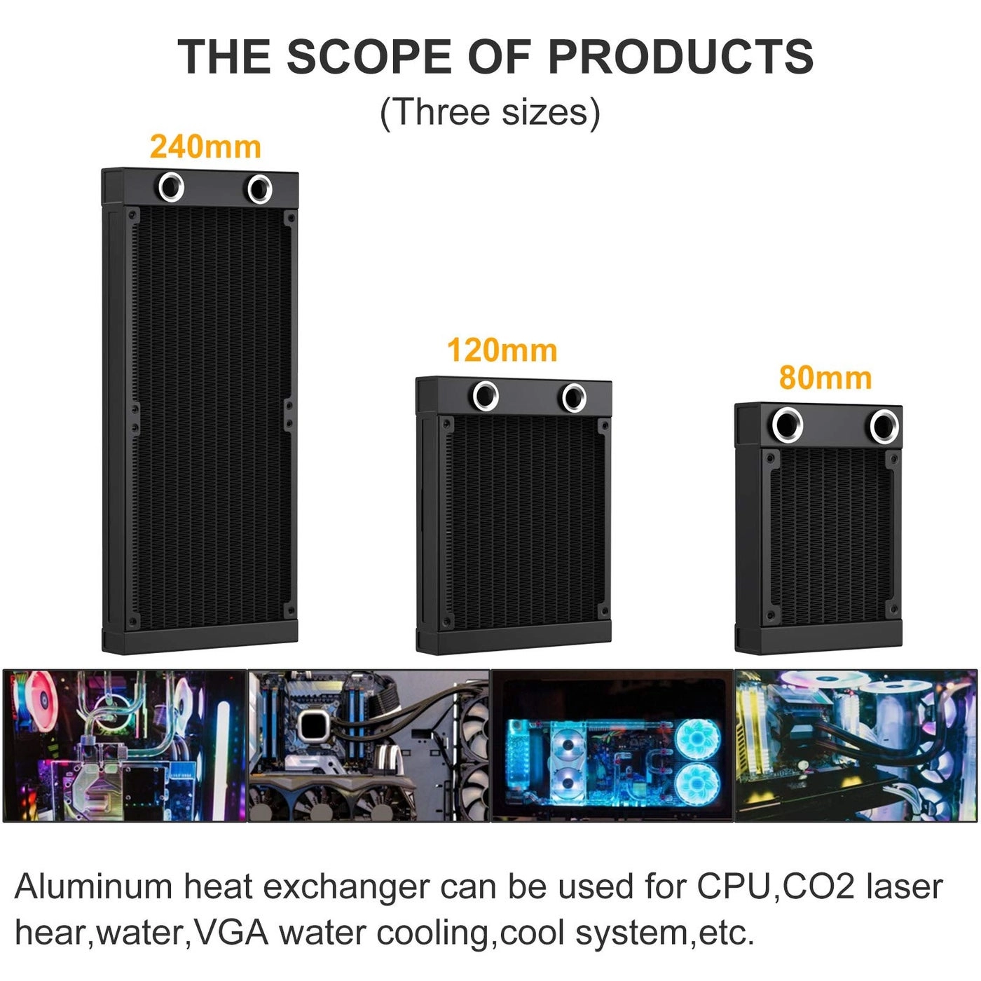 Water Cooling Radiator - 80mm