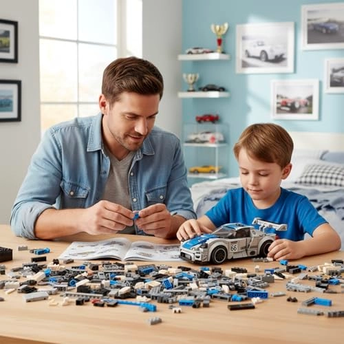 Champions Famous GT Race Car - Building Set Model Kit (607093)