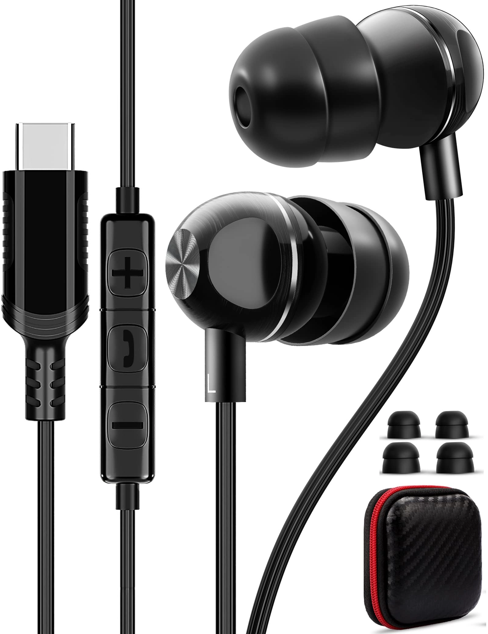 USB C Headphone Wired Earbud