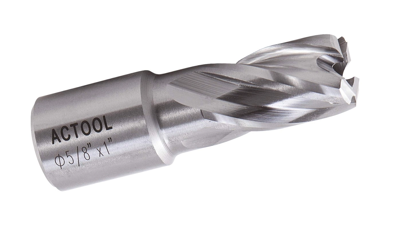 ACTOOL ANNULAR Cutter - 5/8" Diameter 1" Depth of Cut