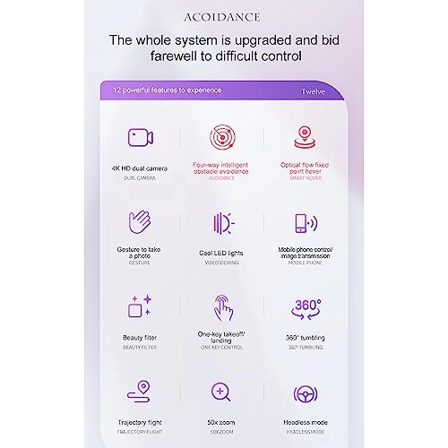 K102 PRO 4K Foldable Omnidirectional Obstacle Avoidance