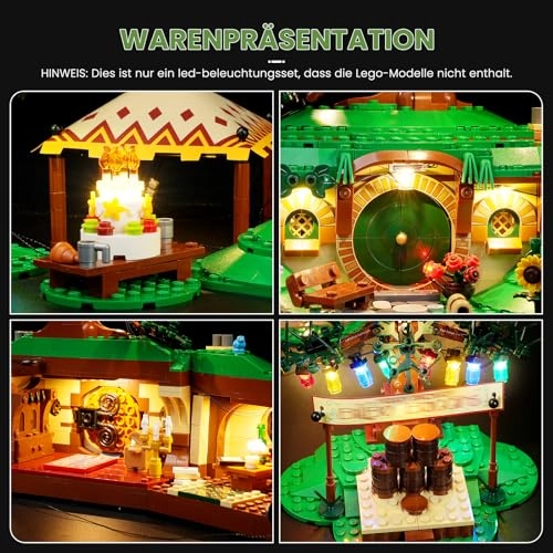 LED Lighting Kit for Lego 10354 - Light Only Battery USB