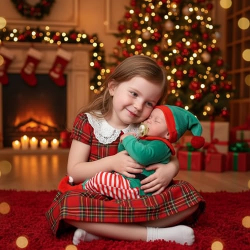 Reborn Baby Doll - 20 Inch Vinyl Newborn Girl Ages 3+ Gift Box