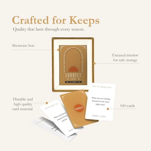 Connect Cards: Get to Know Edition - Conversation Starter Card Game