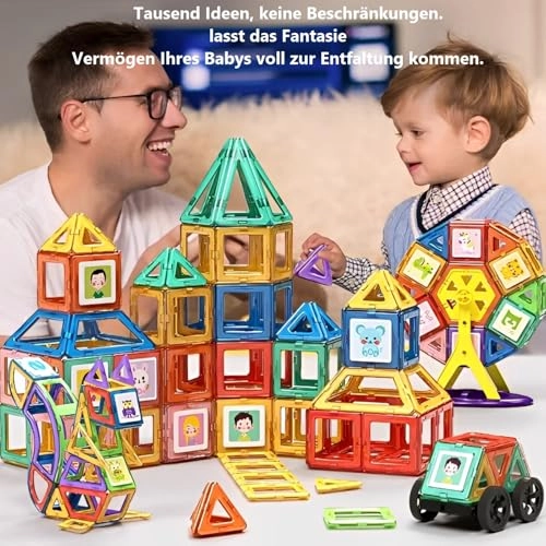 Magnetic Construction Toy - Building Learning and Discovery