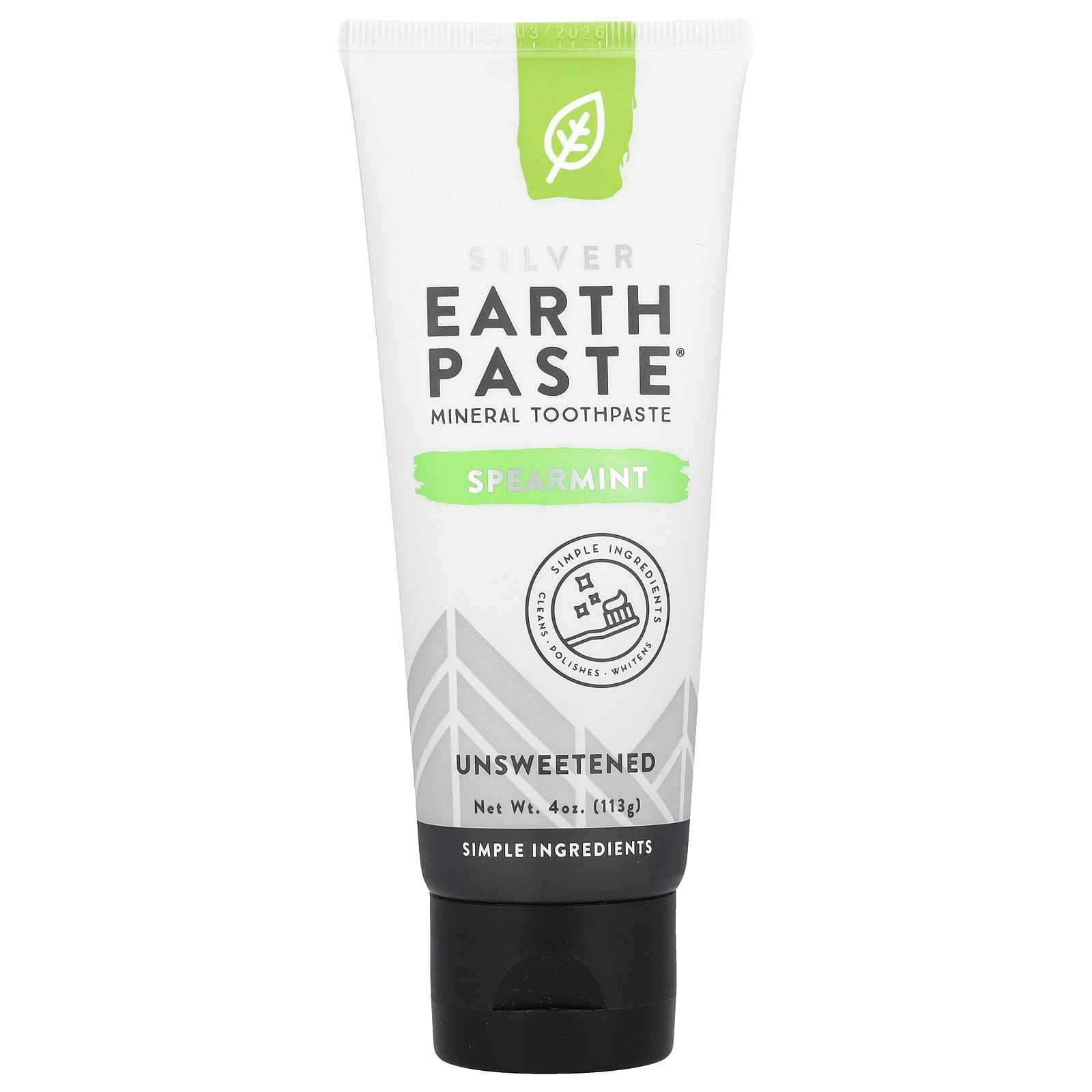 REDMOND EarthPaste Mineral Spearmint Toothpaste 113 g