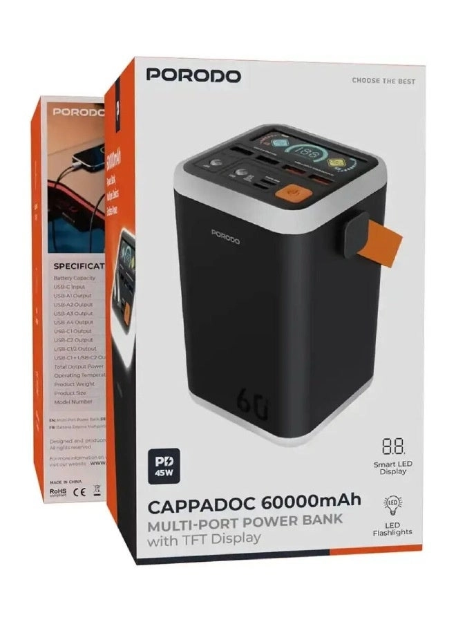 CAPPADOC - 60000mAh 45W