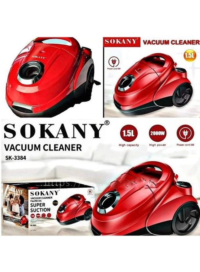 Vaccum Cleaner - 3000 W Red