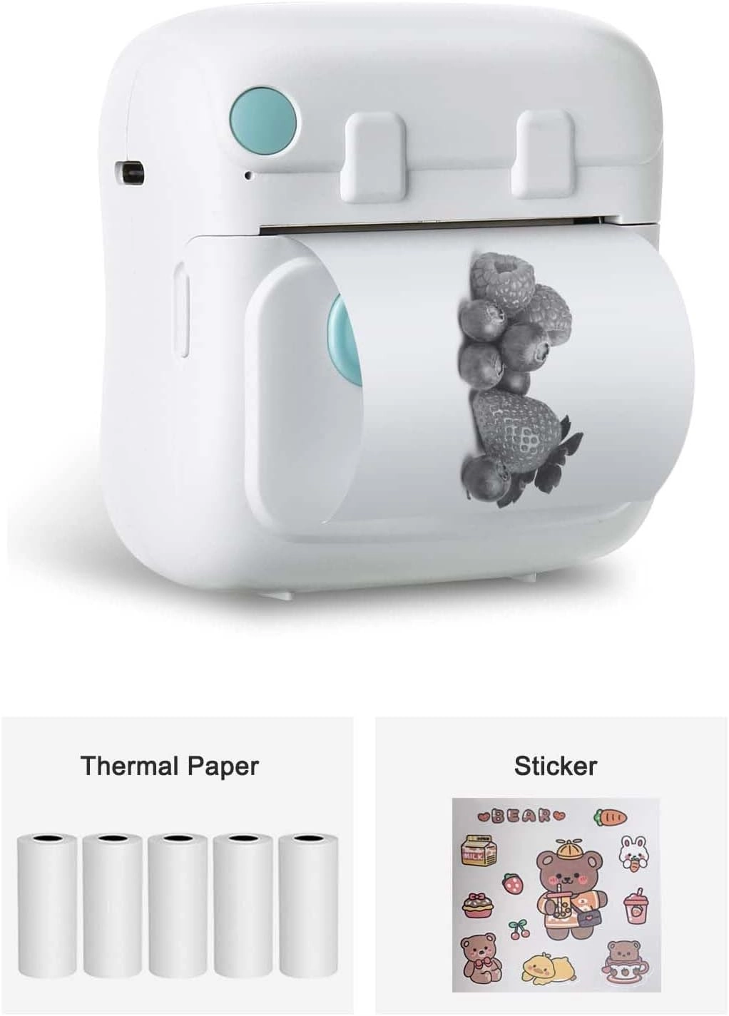 Mini Sticker Printer - Inkless 57 millimeter