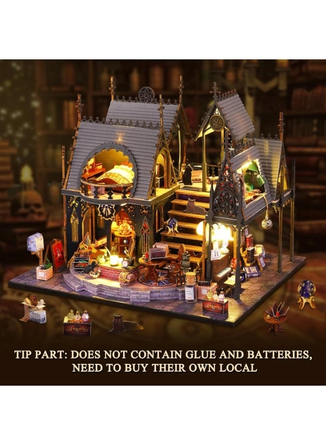 Luna's Magic House - DIY Miniature House Kit LED