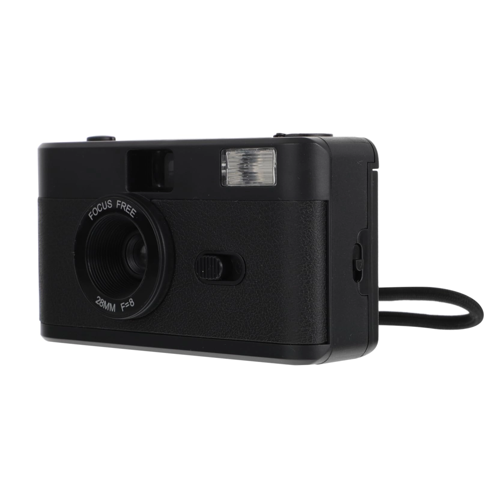 FELTECHELECTR Point & Shoot Film Cameras - Black Build-in flash