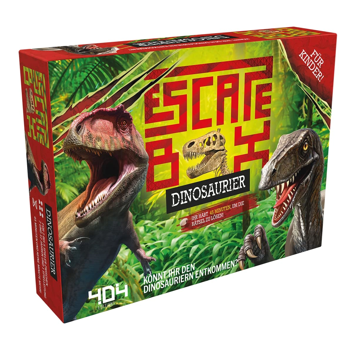 Asmodee Escape Box: Dinosaurier (German)