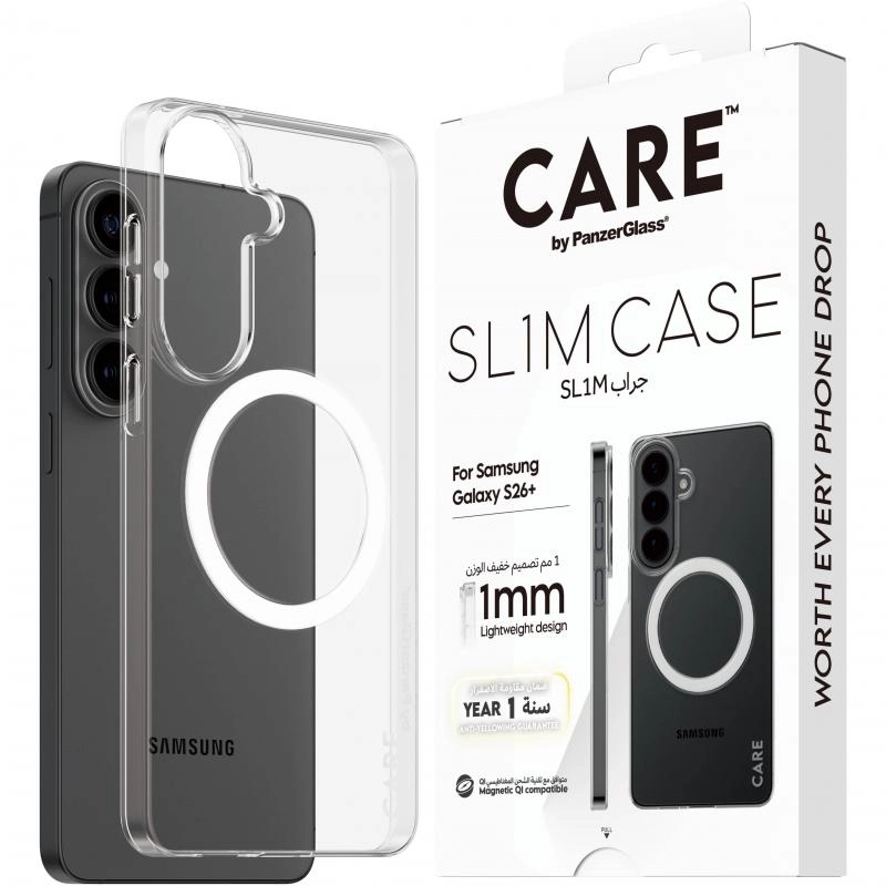 SUPERSLIM Back Cover Mobile Case with MagSafe for Samsung Galaxy S26