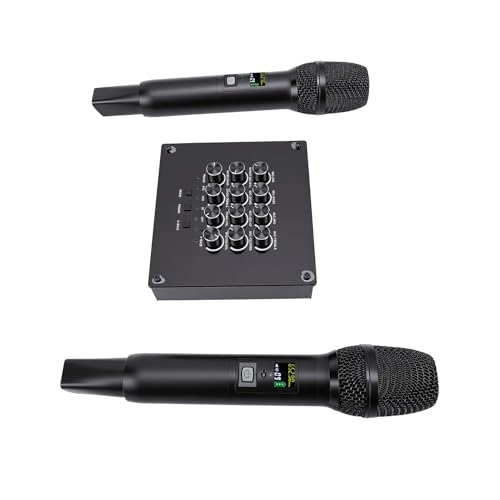 Wireless Microphone Karaoke Mixer System - 2
