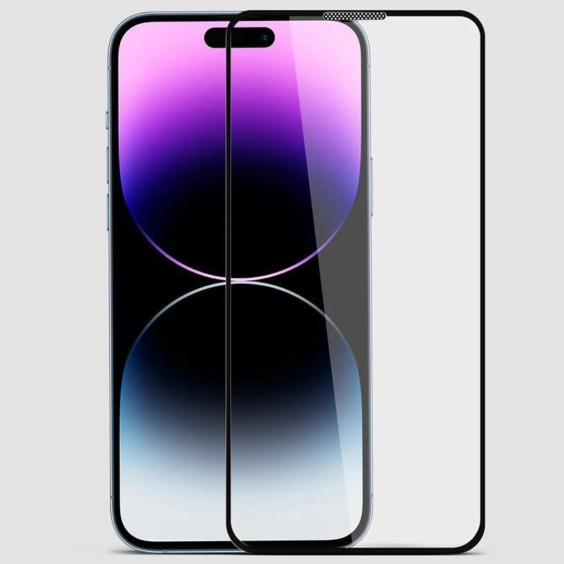 GRIPP Clear Anti-Fingerprint Tempered Glass Screen Protector for iPhone 15 Pro