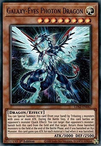 Crystalcommerce Yu-Gi-Oh! Galaxy-Eyes Photon Dragon LDS2-EN047