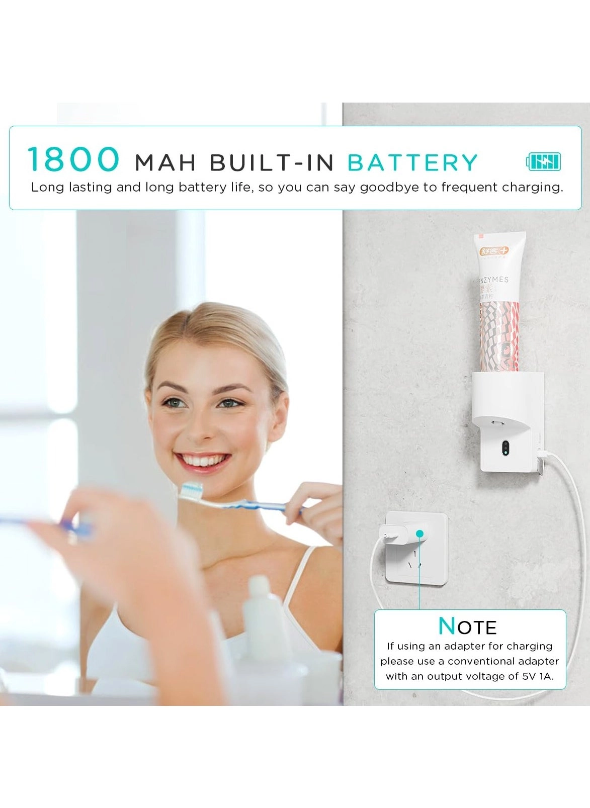 Toothpaste Dispenser - Wall Mounted