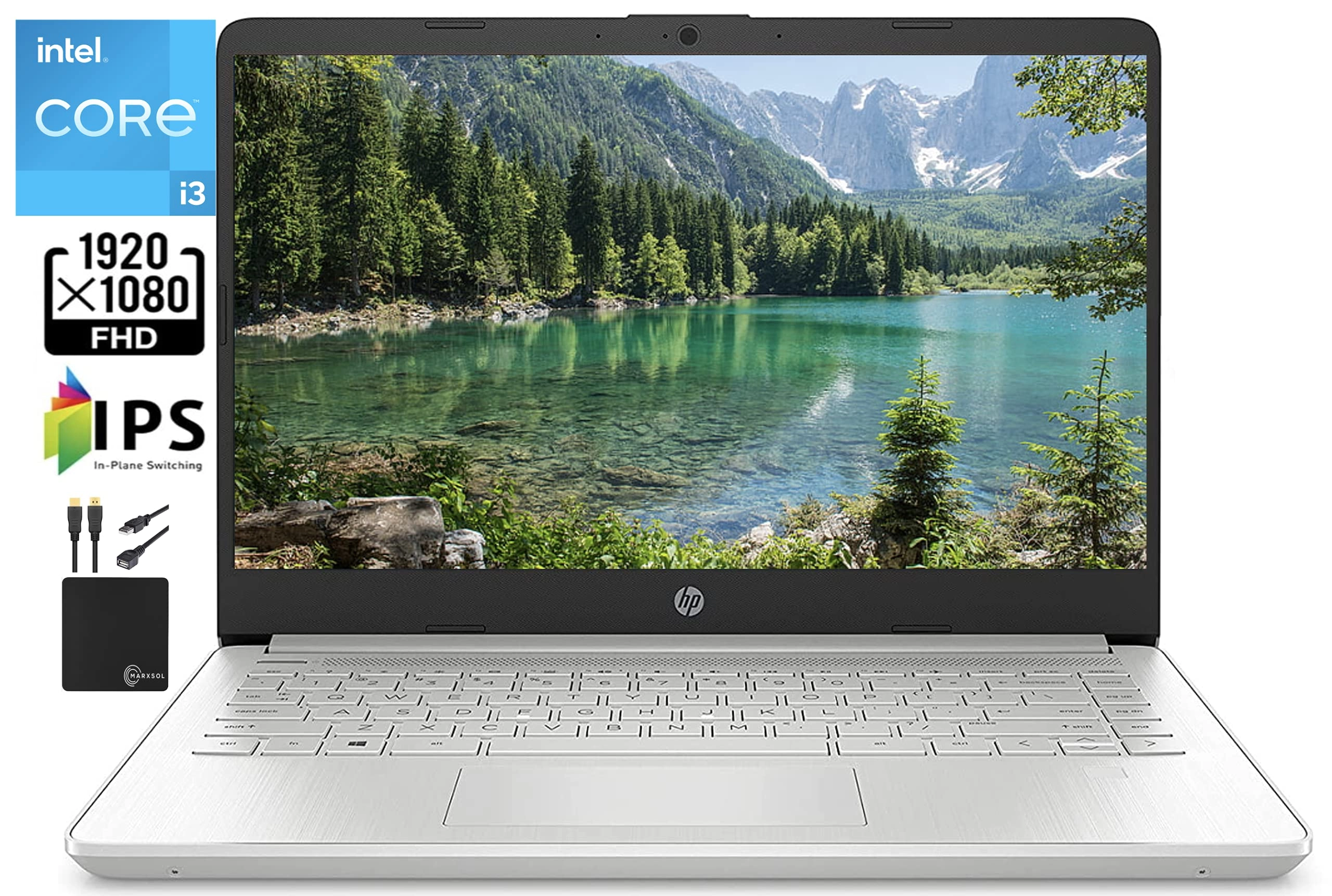 HP Flagship Laptop - 14'' 256GB 4GB i3-1115G4