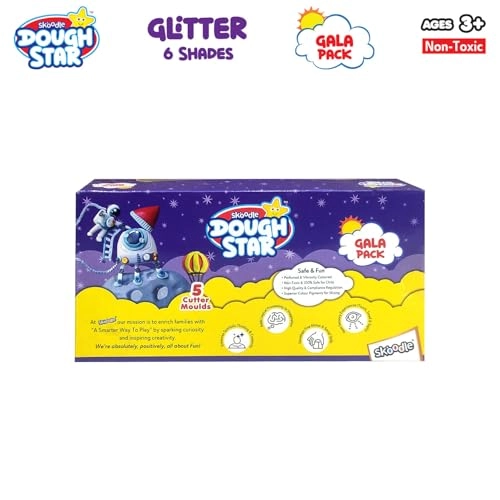 Dough Star Gala Pack - Plastic 410g 6pcs.