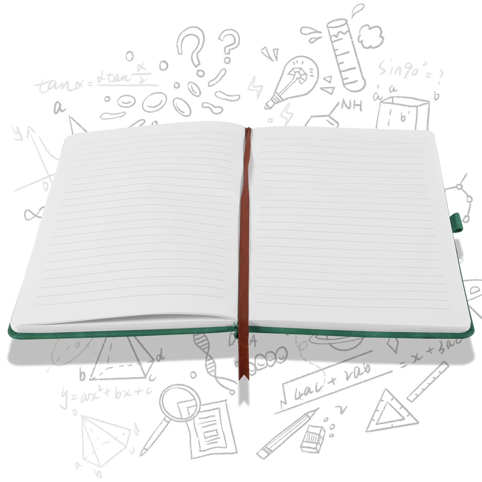 A5 Notebook A5 Hardcover - Lined 100 Sheets
