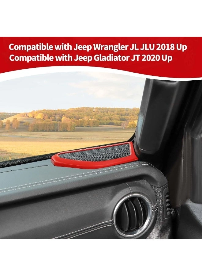 A Pillar Speaker Frame Trim Cover - Jeep Wrangler JL 2018-2024