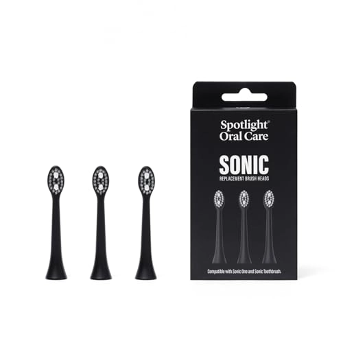 Sonic Toothbrush Replacement Heads - 3 Pack 9-Month Supply
