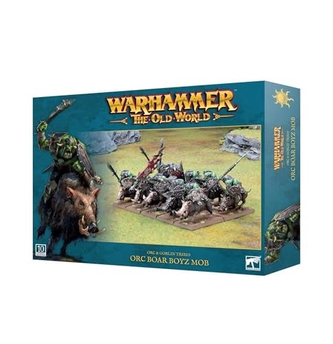 Games Workshop Warhammer: The Old World - Orc Boar Boyz Mob