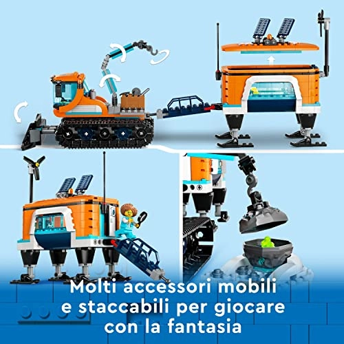 City Arctic Snow Plow (60378) - Mobile Laboratory 6 Years