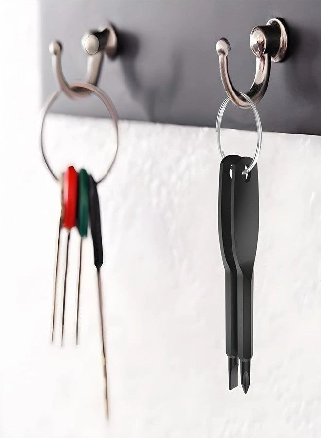 Pocket Keychain Screwdriver Slotted and Phillips Screwdriver