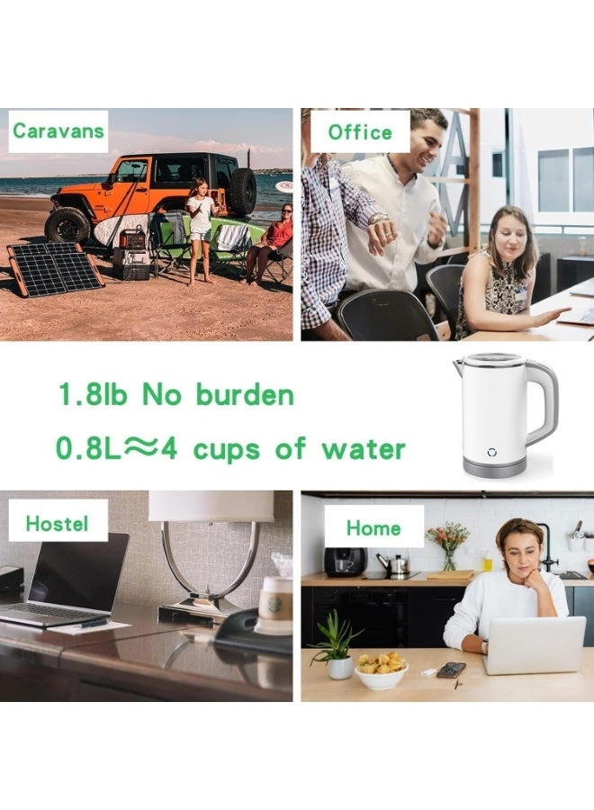 Portable Stainless Steel Electric Kettle