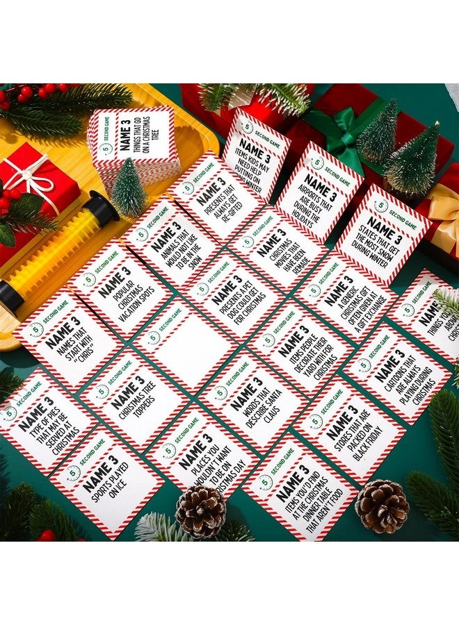 5 Second Game - 108 Question Cards 5 Second Hourglass