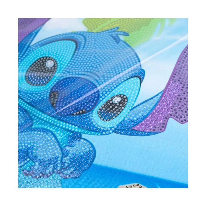 Disney Lilo And Stitch DIY Crystal Art Scroll Kit - Stitch