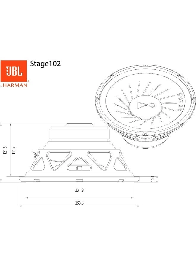 Stage 106 - 900W 10''