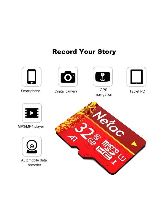 Micro SDHC Class 10 Memory Card - 32GB