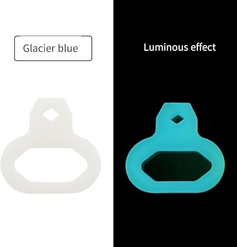 Glowing Hook Diving Clip - Fluorescent Blue One Size