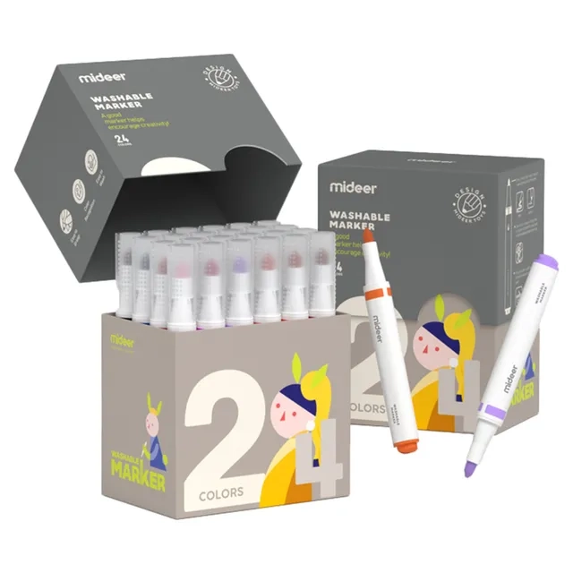 Washable Markers - Multi Colour