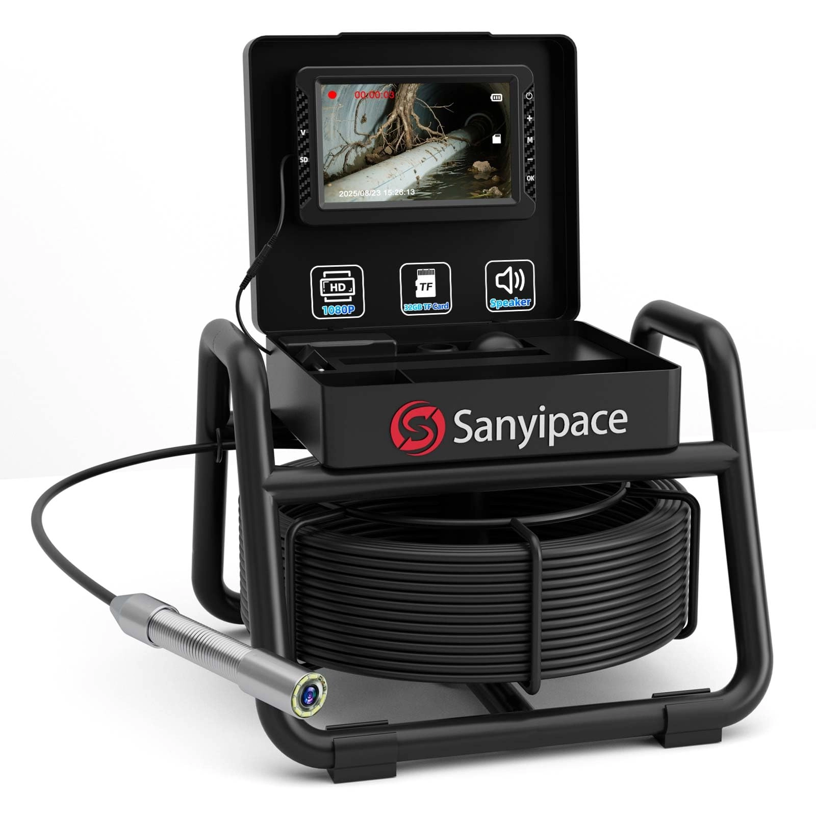 Sanyipace HD Sewer Drain Camera - 18mm 30M