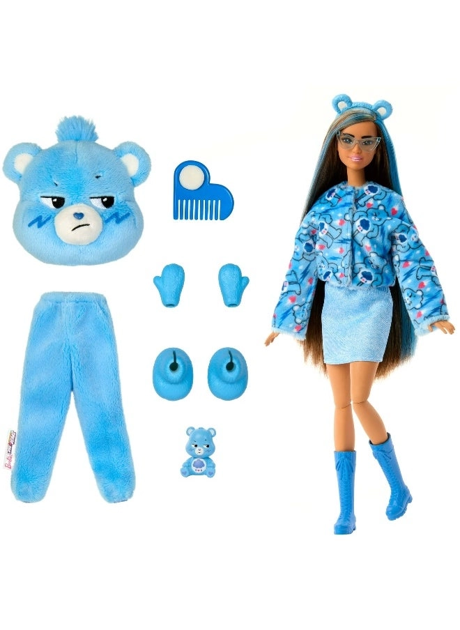 Grumpy Bear Chelsea Doll - Cutie Reveal Brunette Ages 3+