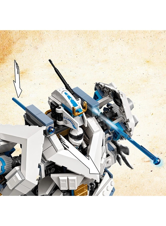 NINJAGO Zane's Titan Mech Battle (71738) - Jay Legacy Zane Ghost Warriors