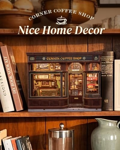 Book Nook Kit - DIY 3D Wooden Puzzle LED Light