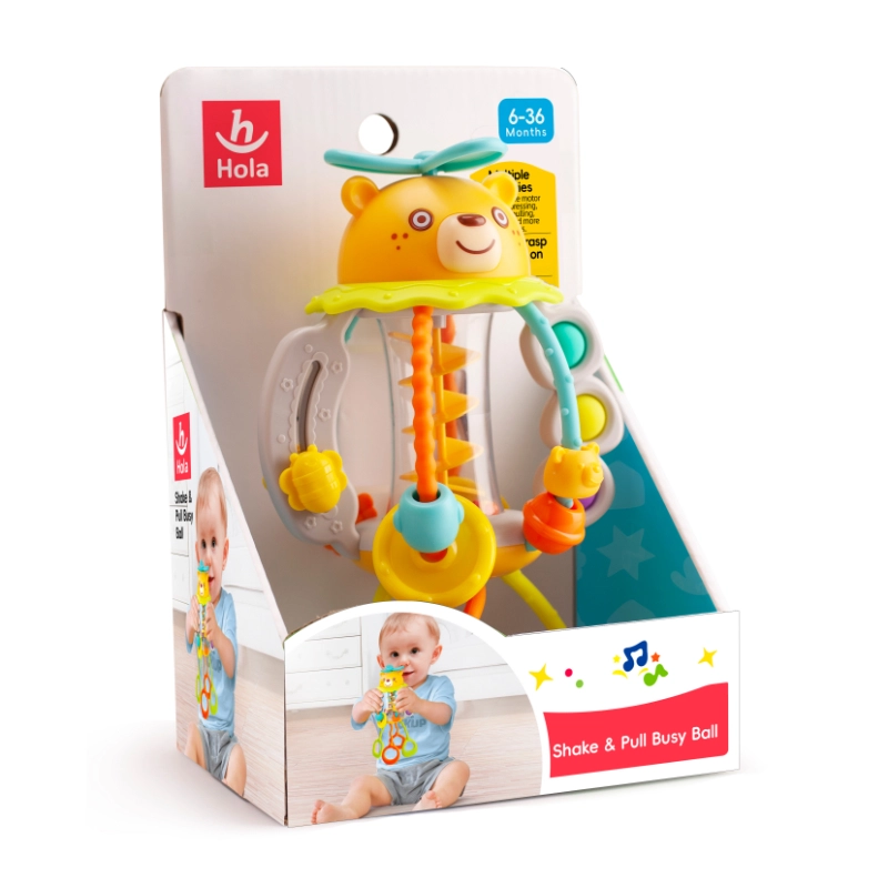 Shake & Pull Busy Ball - Suitable for 6 to 36 Months