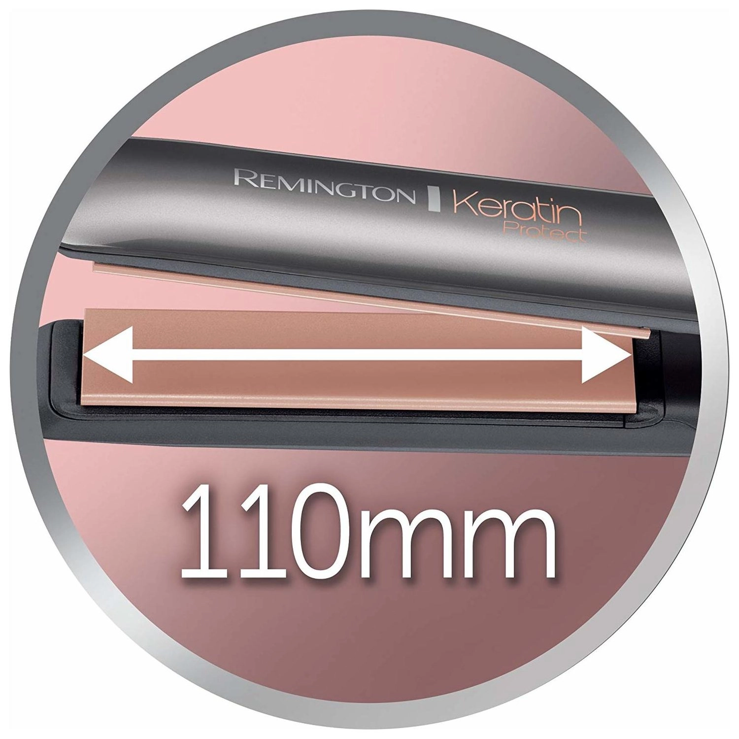 S8598 - 5 temperature settings Maximum temperature 230°C 15 second heat-up time