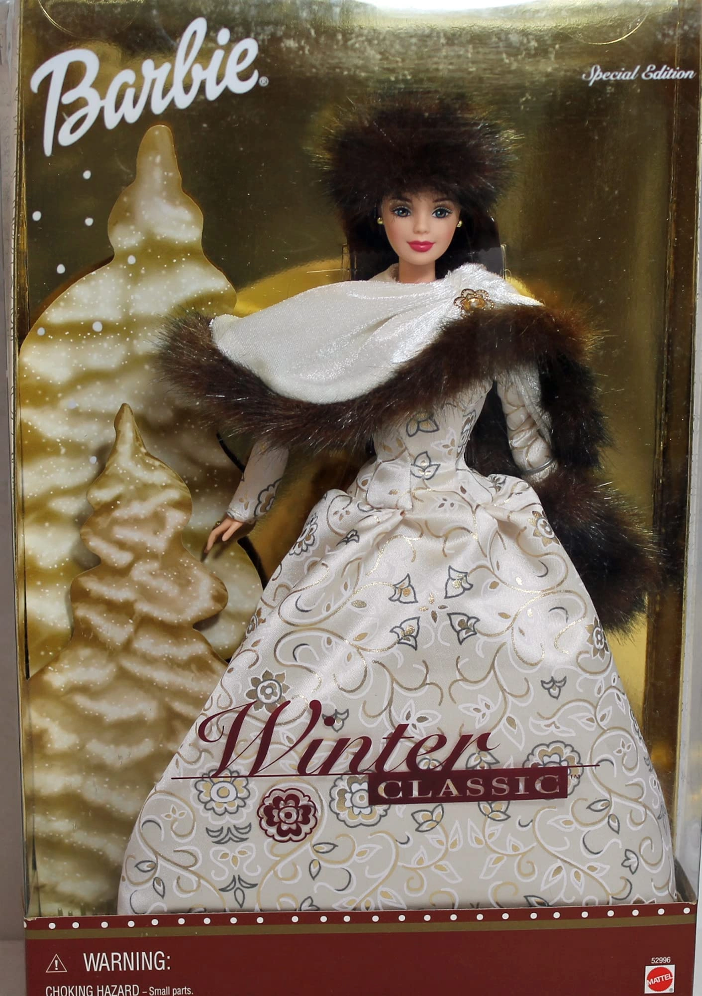 Mattel Barbie Winter Classic - Plastic Brunette Ages 15+